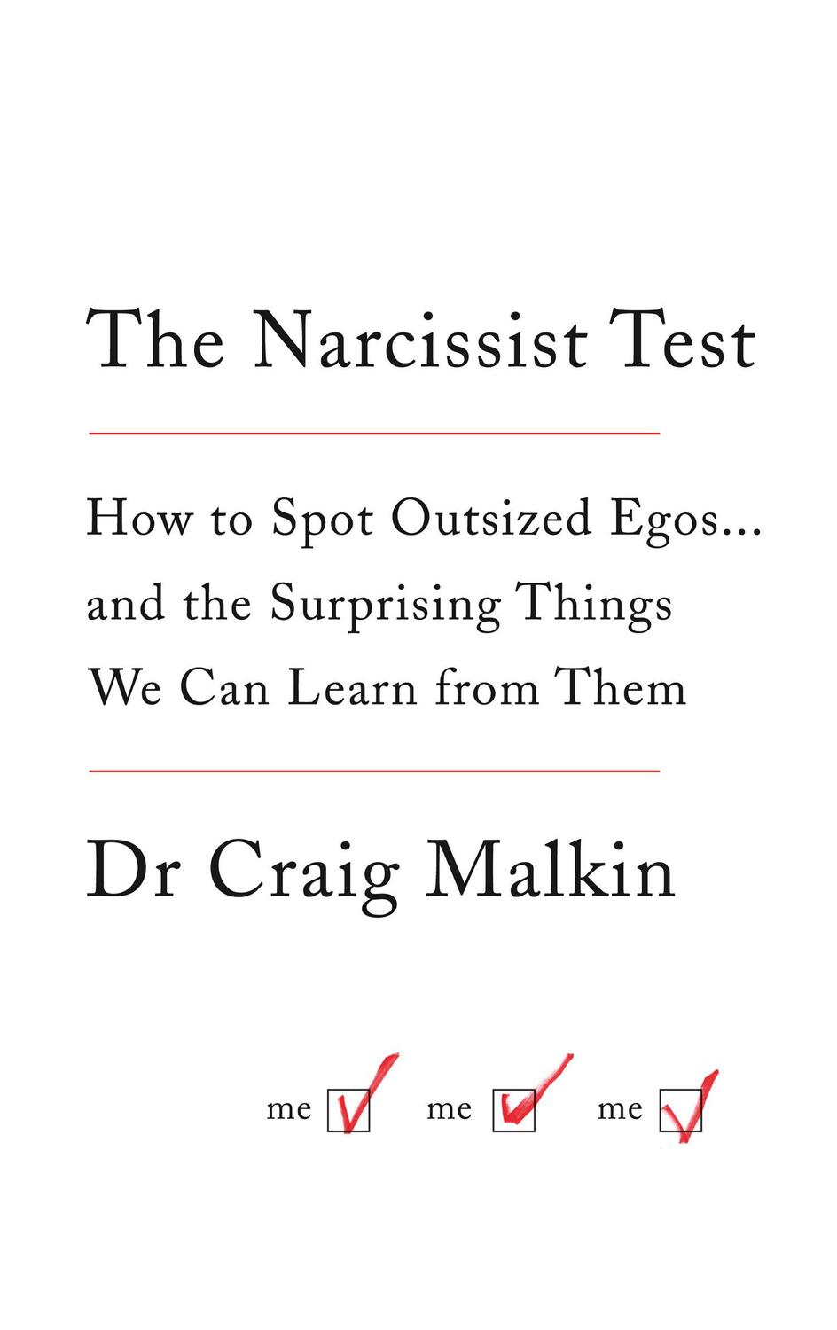 Cover: 9780007583805 | The Narcissist Test | Craig Malkin | Taschenbuch | 240 S. | Englisch