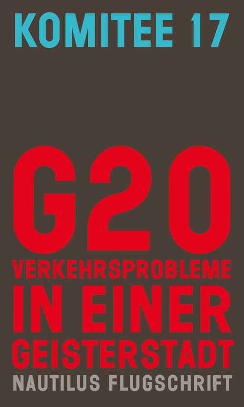 Cover: 9783960540939 | G20. Verkehrsprobleme in einer Geisterstadt | Komitee 17 | Taschenbuch