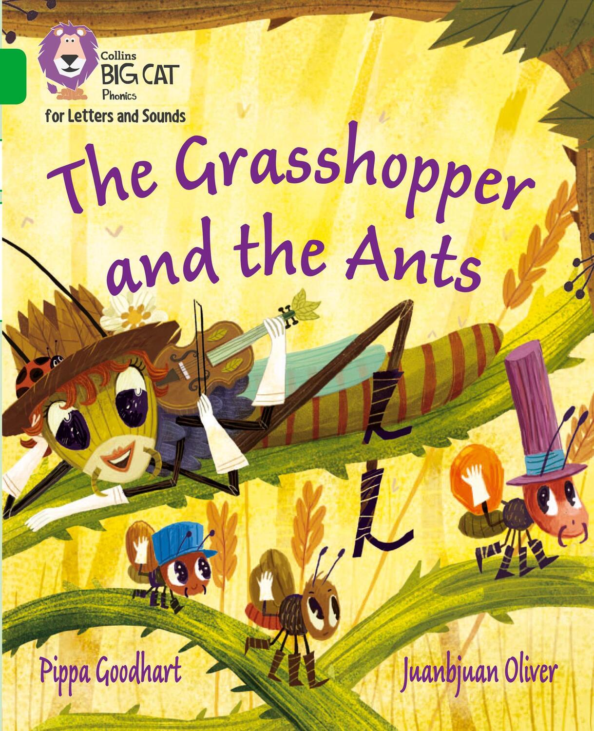 Cover: 9780008352059 | The Grasshopper and the Ants | Band 05/Green | Pippa Goodhart | Buch