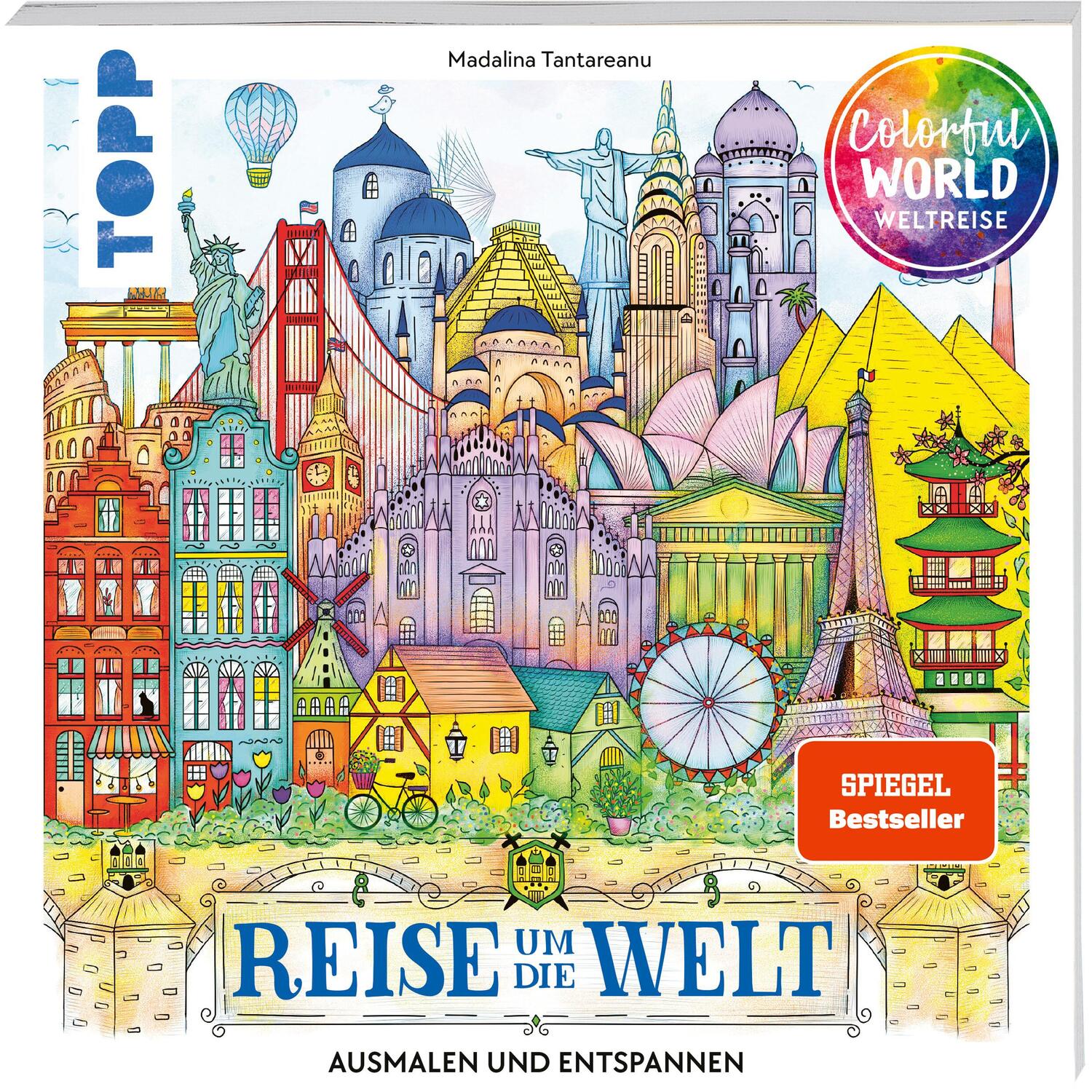 Cover: 9783735880703 | Colorful World - Reise um die Welt | Madalina Tantareanu | Taschenbuch