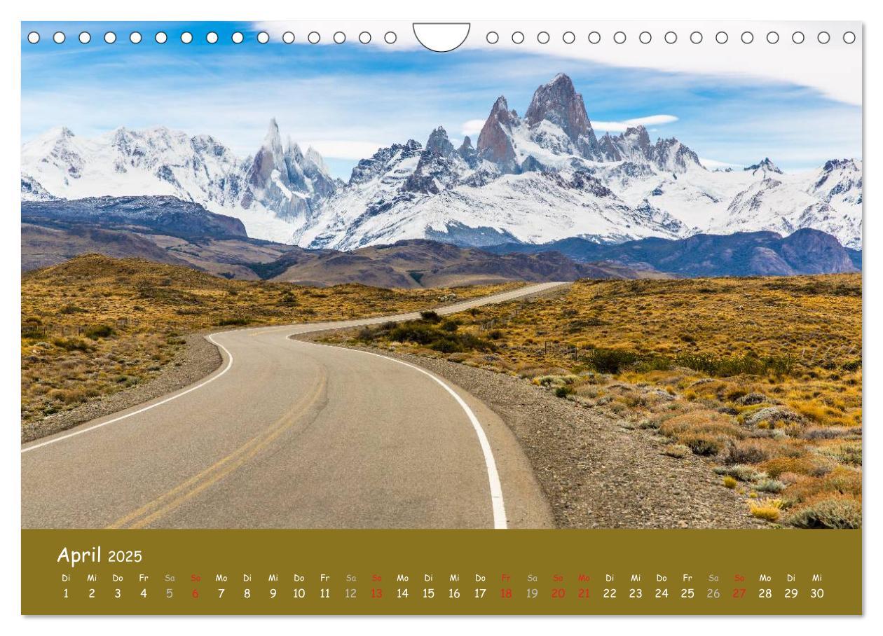 Bild: 9783435595235 | Patagonien 2025 - Traumziel in den Anden (Wandkalender 2025 DIN A4...