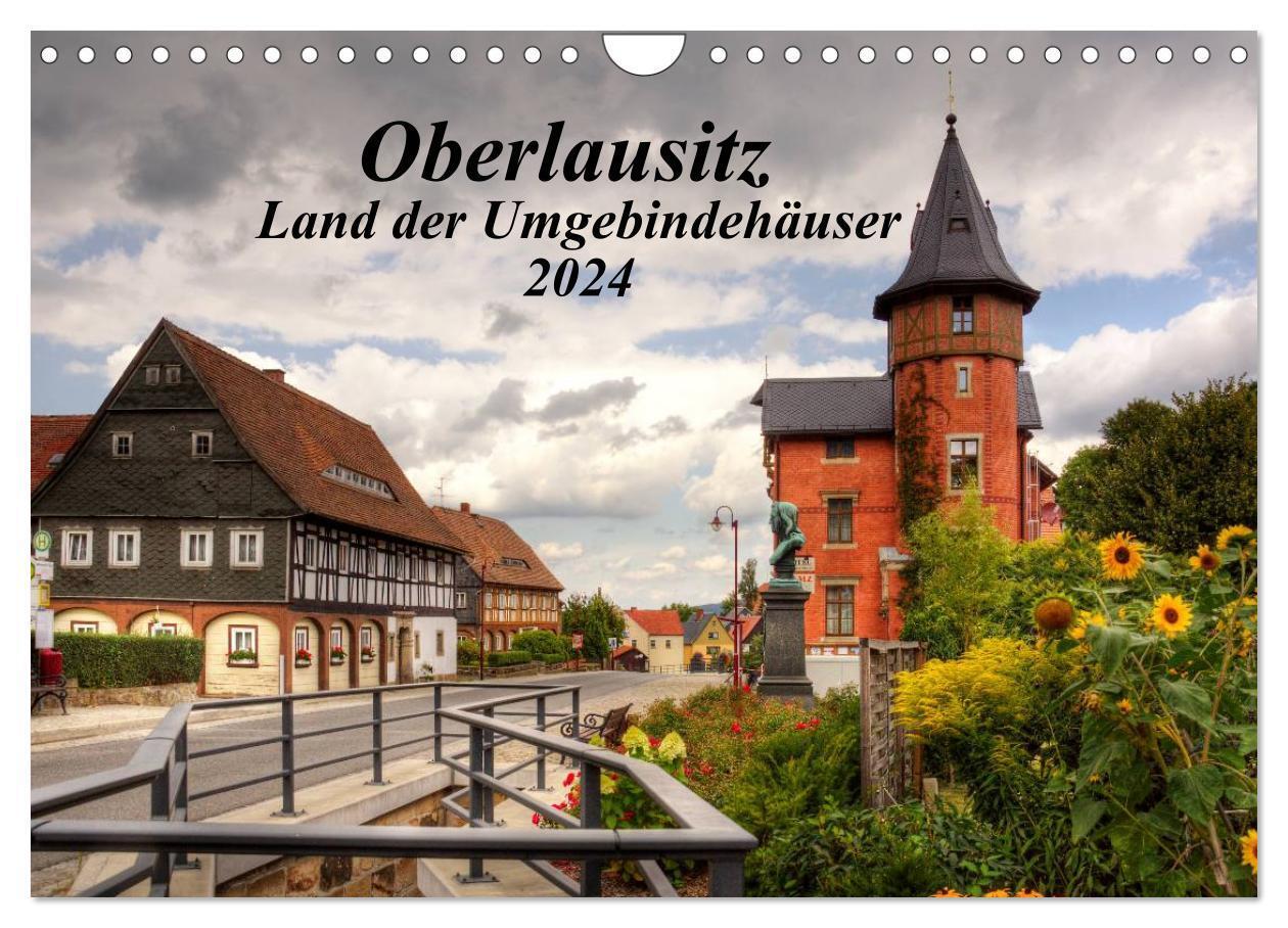 Cover: 9783675702769 | Oberlausitz - Land der Umgebindehäuser (Wandkalender 2024 DIN A4...
