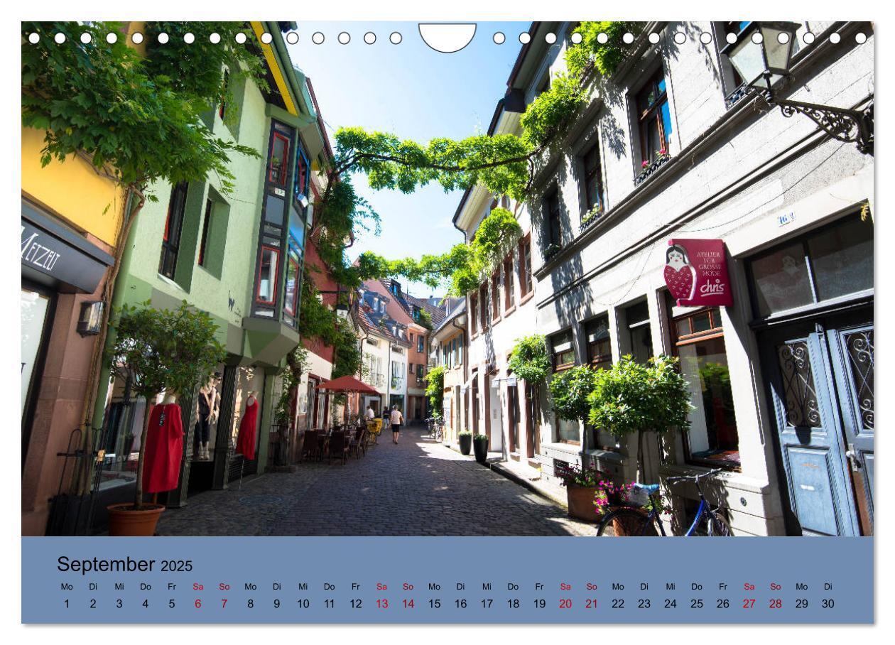 Bild: 9783435361205 | Wundervolles Freiburg (Wandkalender 2025 DIN A4 quer), CALVENDO...