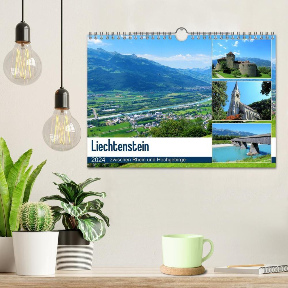 Bild: 9783675662940 | Liechtenstein - zwischen Rhein und Hochgebirge (Wandkalender 2024...