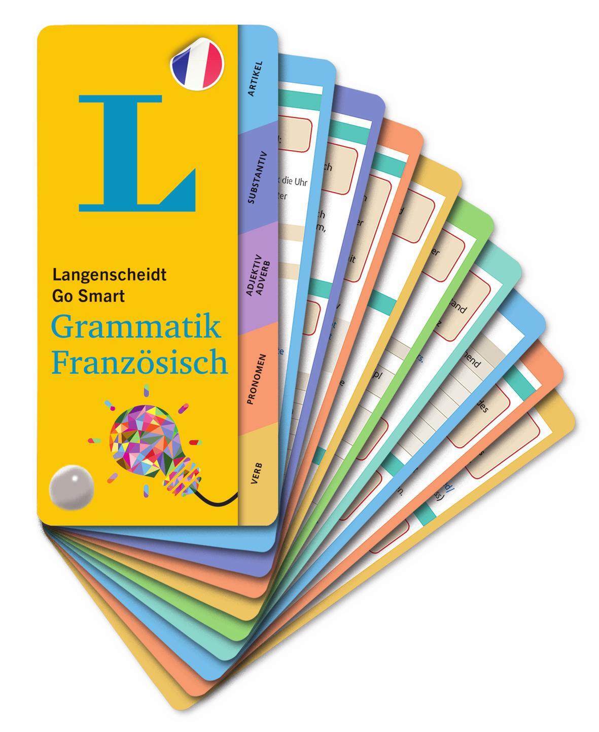 Cover: 9783125632943 | Langenscheidt Go Smart Grammatik Französisch - Fächer | Langenscheidt