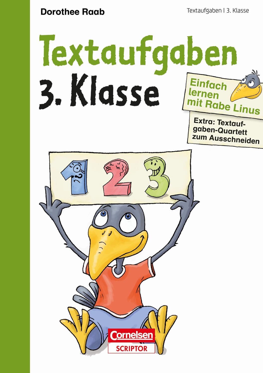 Cover: 9783411871735 | Einfach lernen mit Rabe Linus - Textaufgaben 3. Klasse | Dorothee Raab