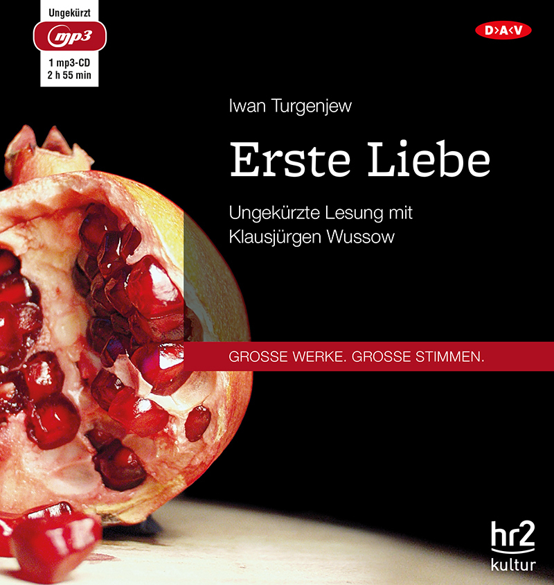 Cover: 9783862318742 | Erste Liebe, 1 Audio-CD, 1 MP3 | Lesung | Iwan S. Turgenjew | Audio-CD