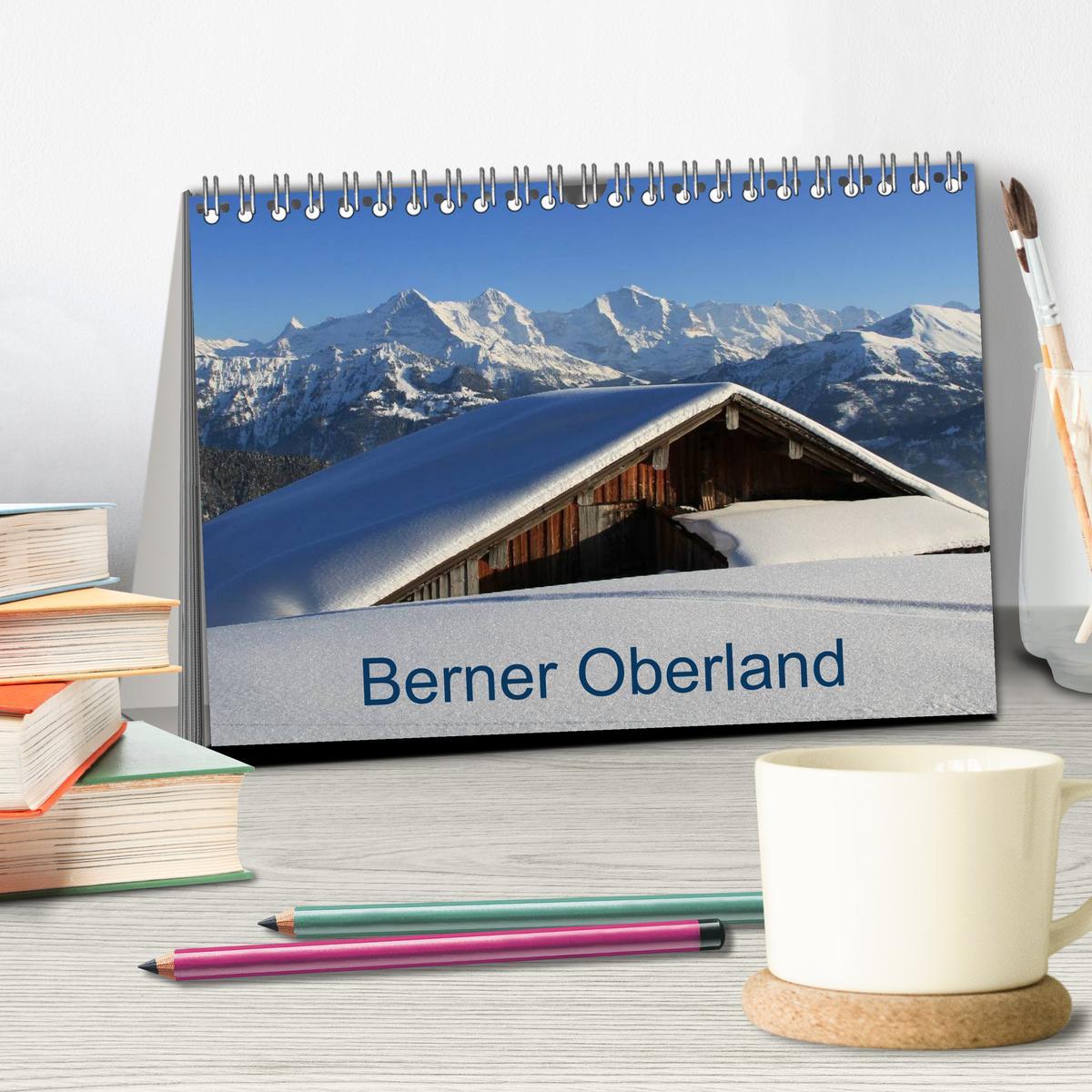 Bild: 9783435769797 | Berner Oberland (Tischkalender 2025 DIN A5 quer), CALVENDO...