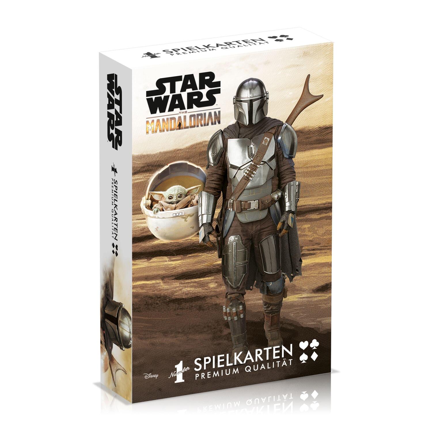 Cover: 4035576046905 | Number 1 Spielkarten Mandalorian | Spiel | Deutsch | 2021