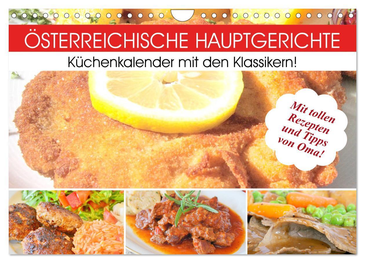 Cover: 9783675855298 | Österreichische Hauptgerichte. Küchenkalender mit den Klassikern!...