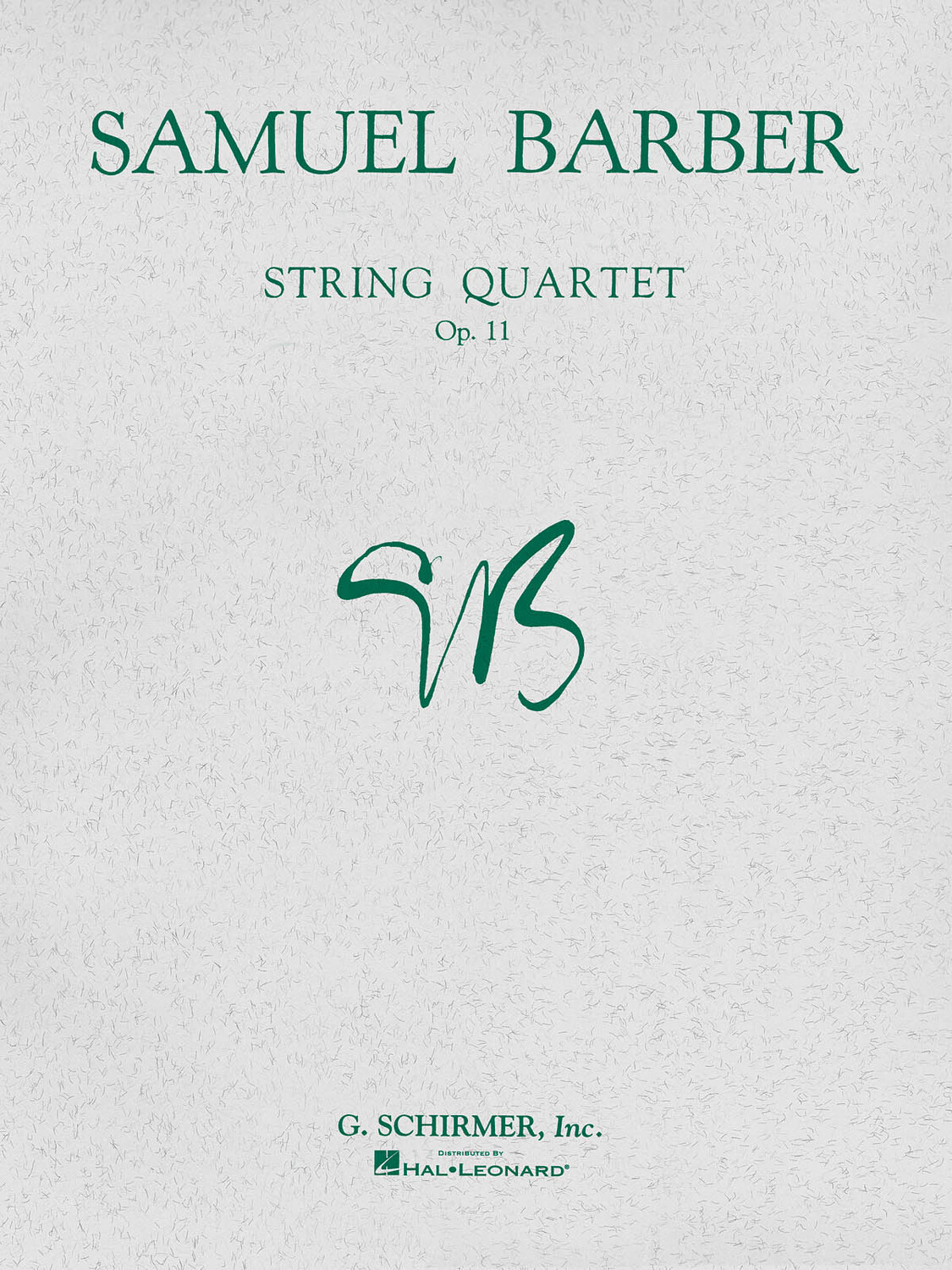 Cover: 73999481389 | String Quartet, Op. 11 | Set of Parts | Samuel Barber | String | 1986