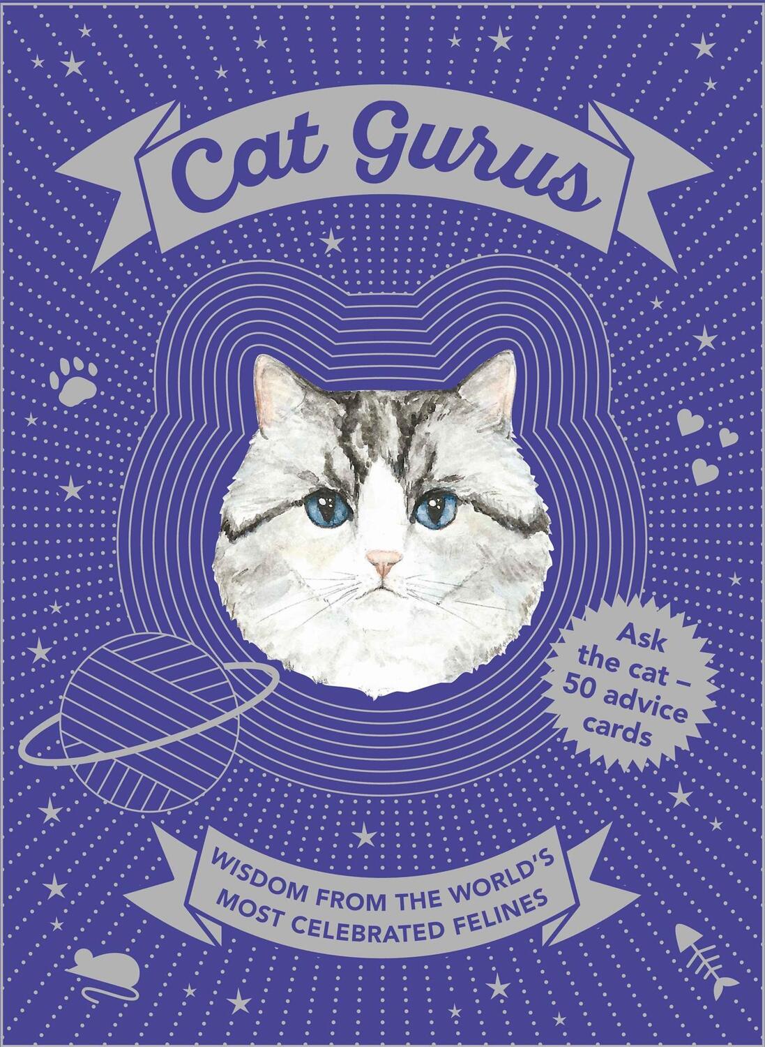 Cover: 9781786272577 | Cat Gurus | Wisdom from the World's Most Celebrated Felines | Peebles