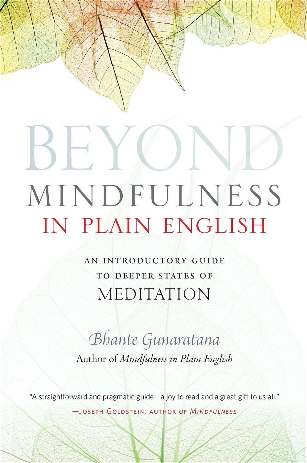 Cover: 9780861715299 | Beyond Mindfulness in Plain English: An Introductory Guide to...