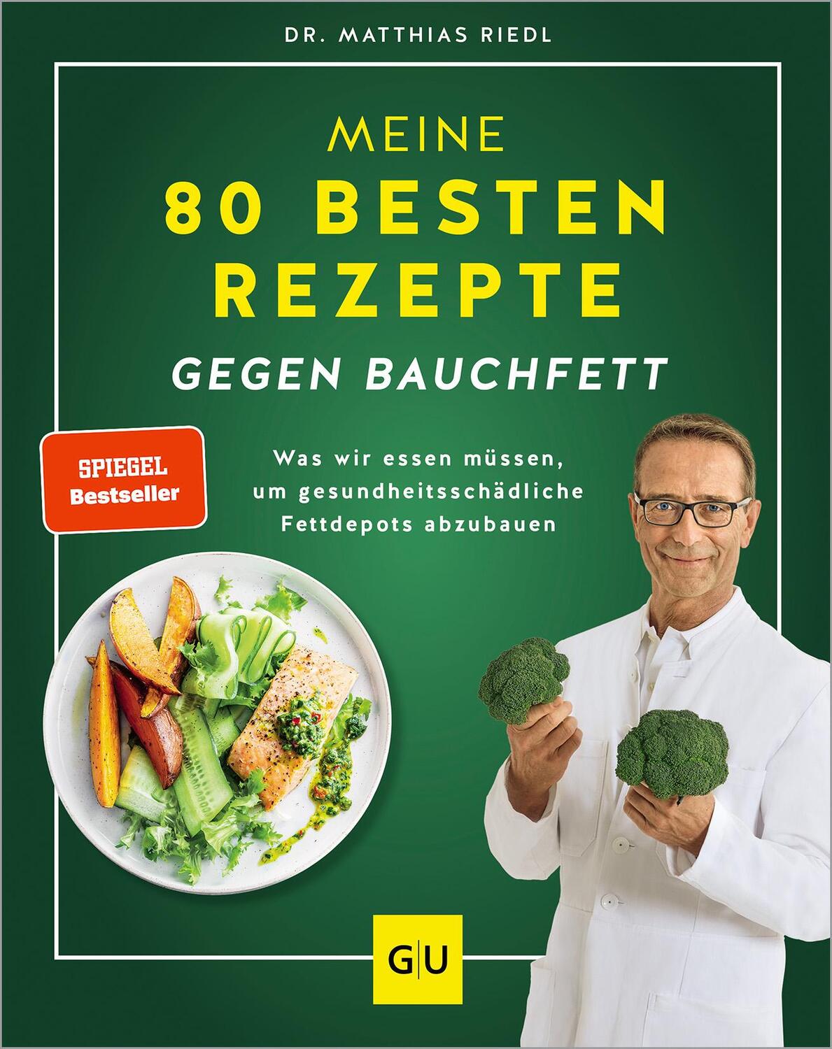 Cover: 9783833892189 | Meine 80 besten Rezepte gegen Bauchfett | Matthias Riedl | Buch | 2023