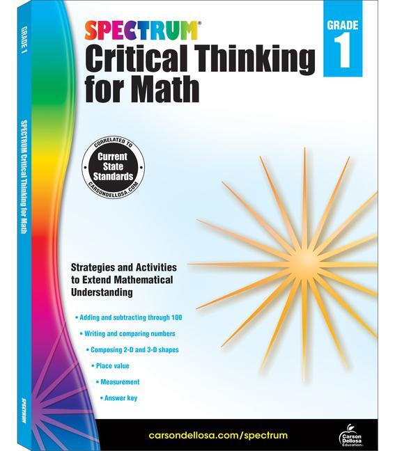 Cover: 9781483835488 | Spectrum Critical Thinking for Math, Grade 1 | Volume 43 | Taschenbuch