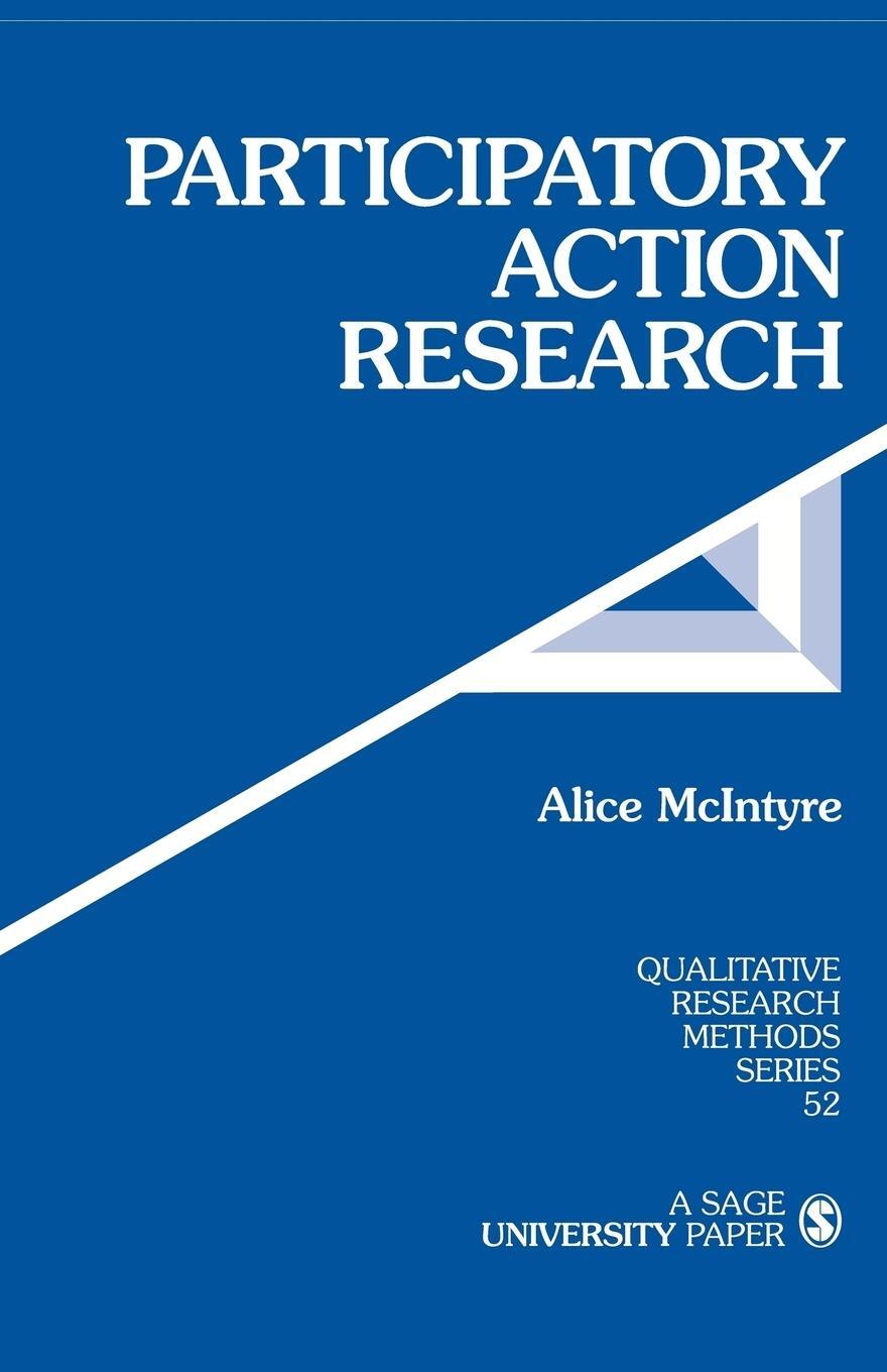 Cover: 9781412953665 | Participatory Action Research | Alice Mcintyre | Taschenbuch | 2007