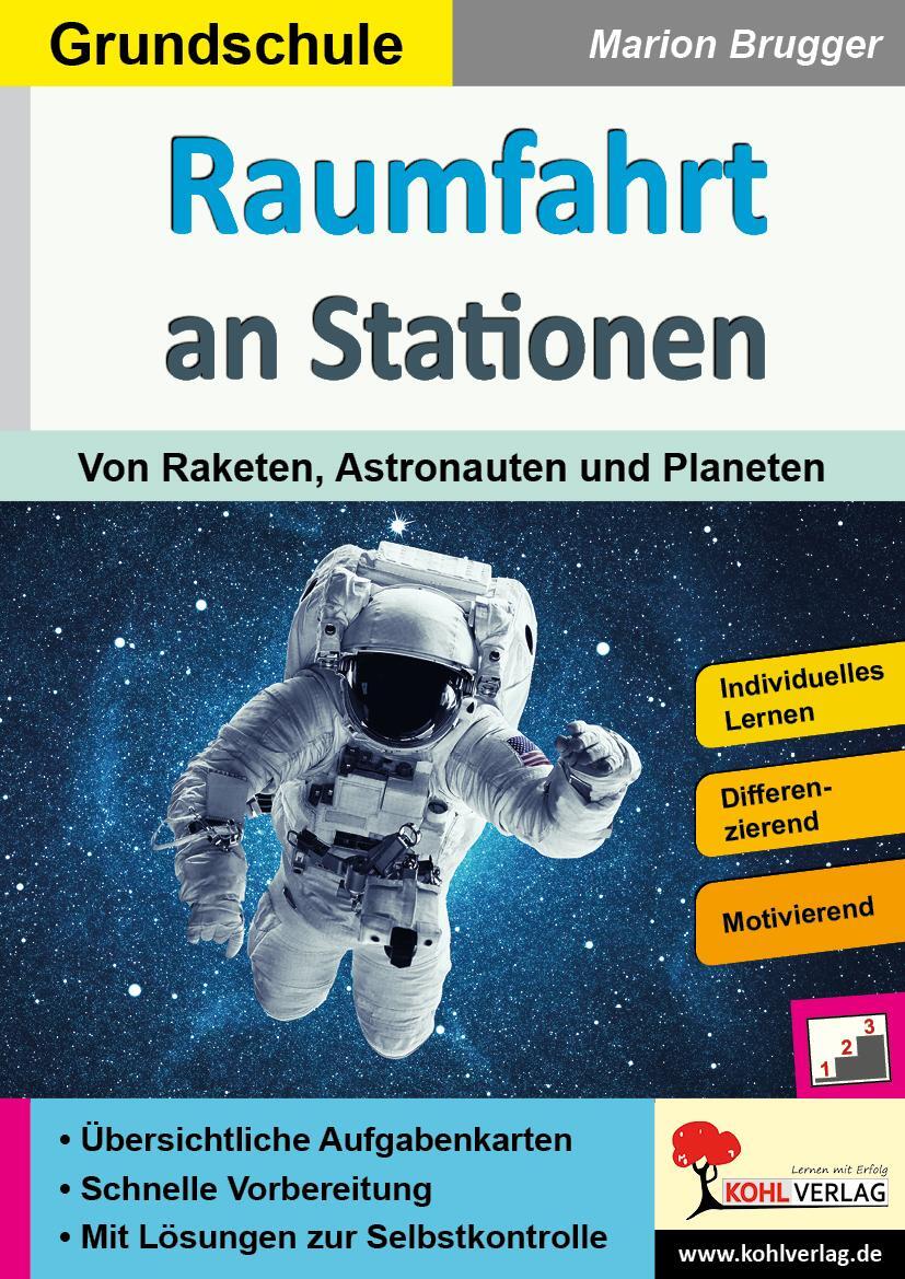 Cover: 9783985580842 | Raumfahrt an Stationen / Grundschule | Marion Brugger | Taschenbuch