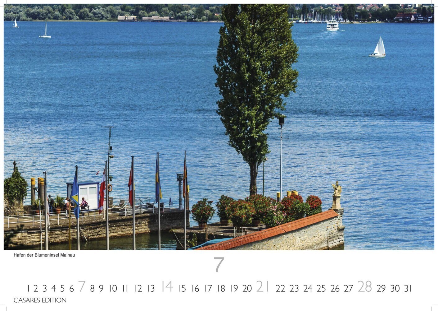 Bild: 9789918621637 | Bodensee 2024 L 35x50cm | Kalender | 14 S. | Deutsch | 2024