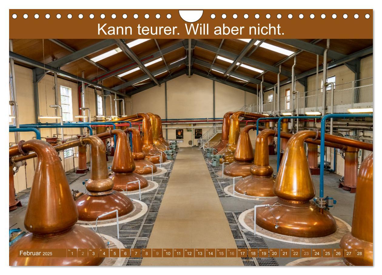 Bild: 9783457212325 | Witzige Whisky-Werbeslogans (Wandkalender 2025 DIN A4 quer),...