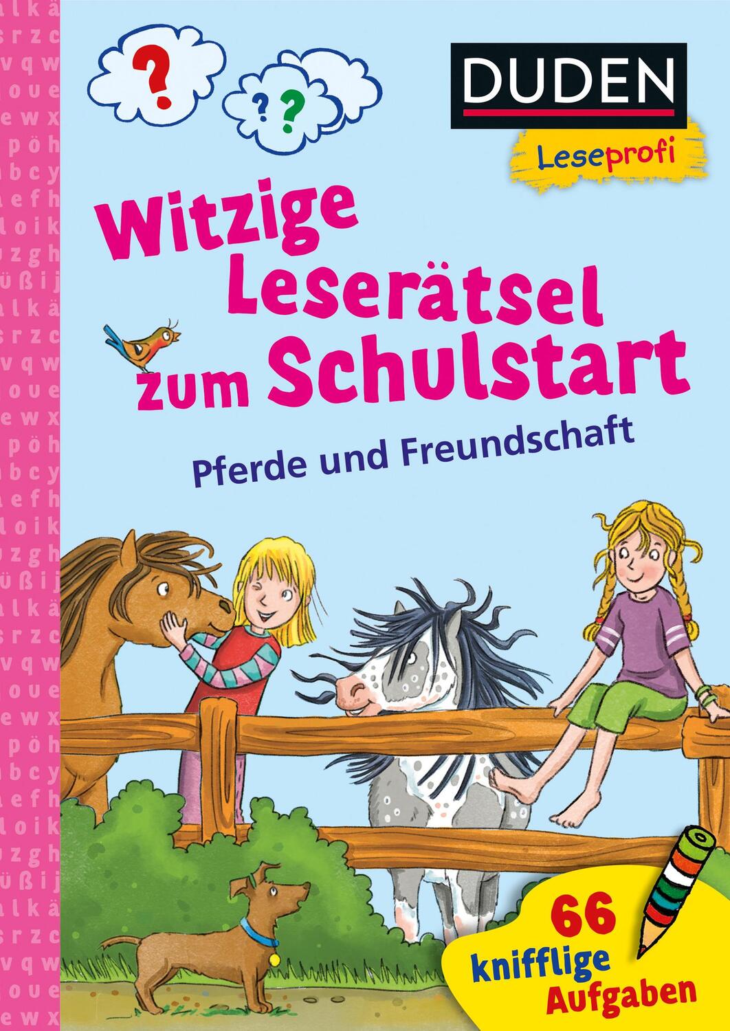 Cover: 9783737336468 | Duden Leseprofi - Witzige Leserätsel zum Schulstart - Pferde und...