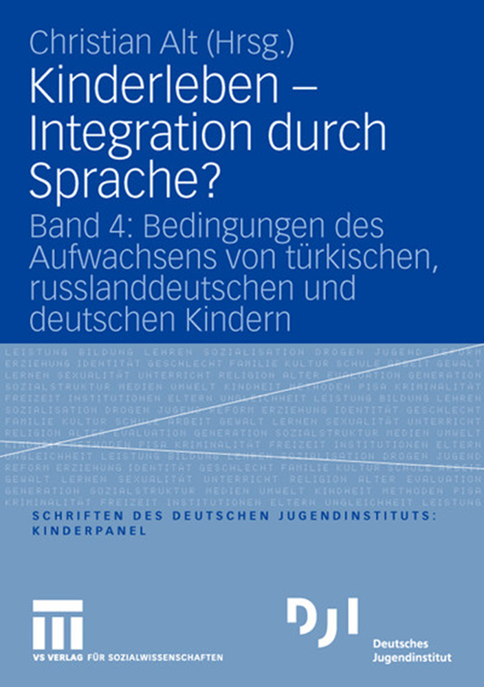 Cover: 9783531151076 | Integration durch Sprache? | Christian Alt | Taschenbuch | vi | 2006