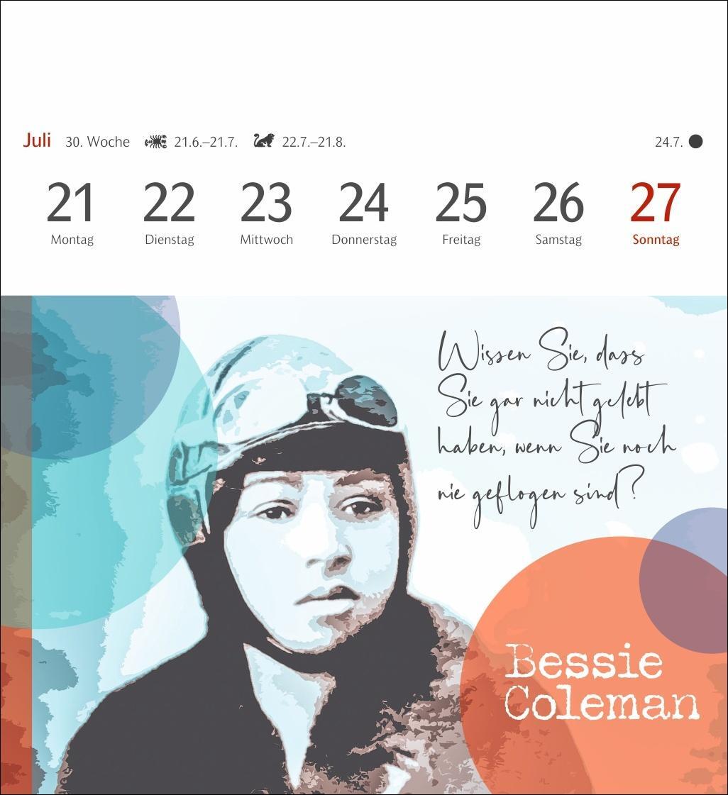 Bild: 9783840035159 | Starke Frauen Postkartenkalender 2025 - Kalender mit 53 Karten | 54 S.