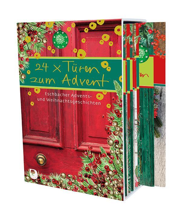Cover: 9783869179346 | 24 x Türen zum Advent | Eschbacher Advents- und Weihnachtsgeschichten