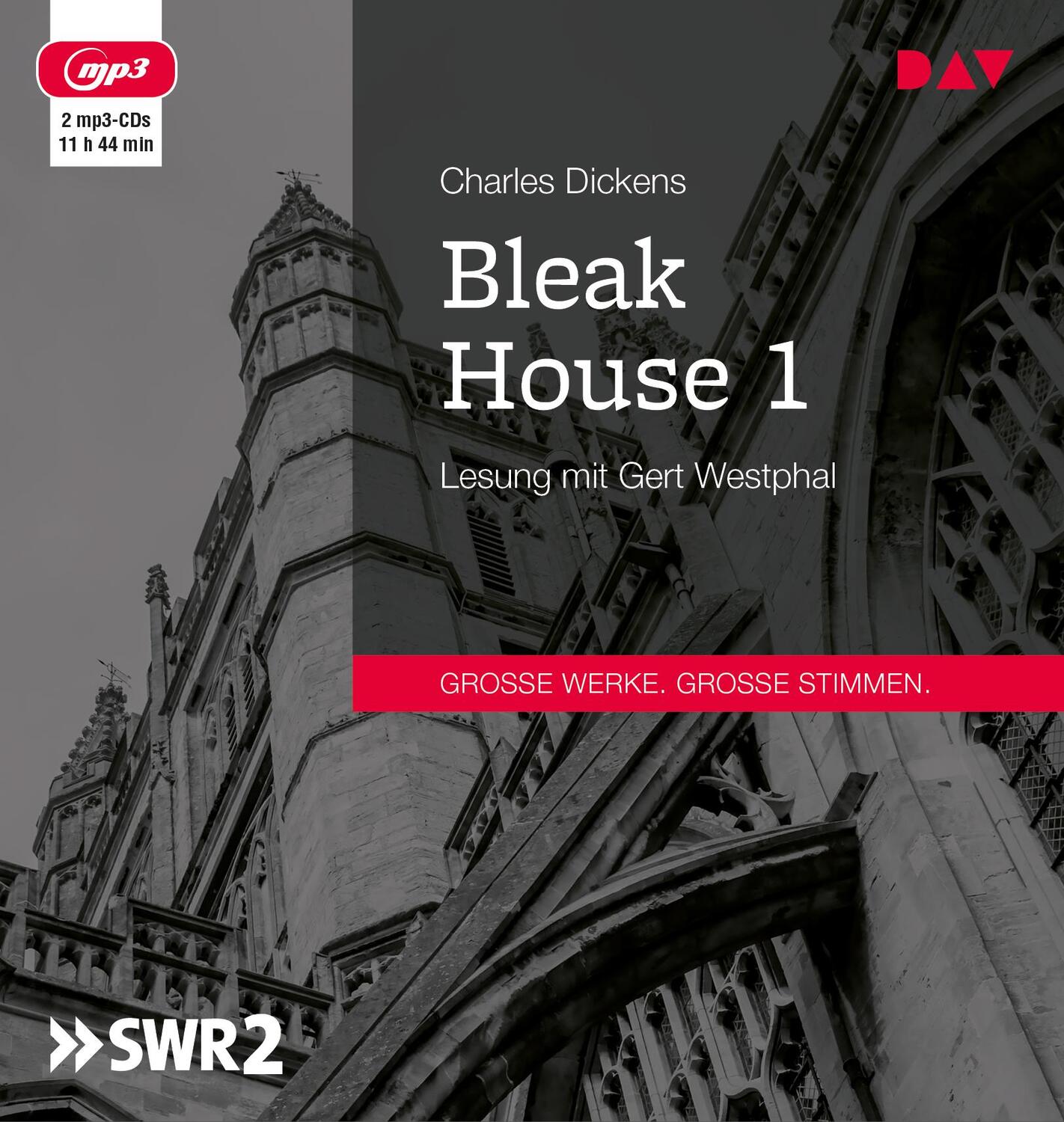 Cover: 9783742406811 | Bleak House 1 | Lesung mit Gert Westphal (2 mp3-CDs) | Charles Dickens