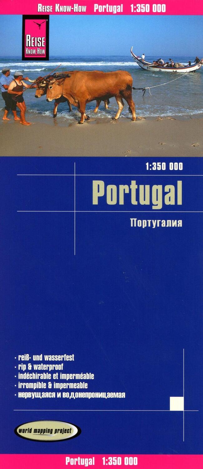 Cover: 9783831773374 | Reise Know-How Landkarte Portugal (1:350.000) | Rump | (Land-)Karte