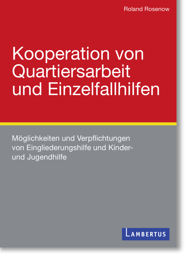 Cover: 9783784132914 | Kooperation von Quartiersarbeit und Einzelfallhilfen | Roland Rosenow