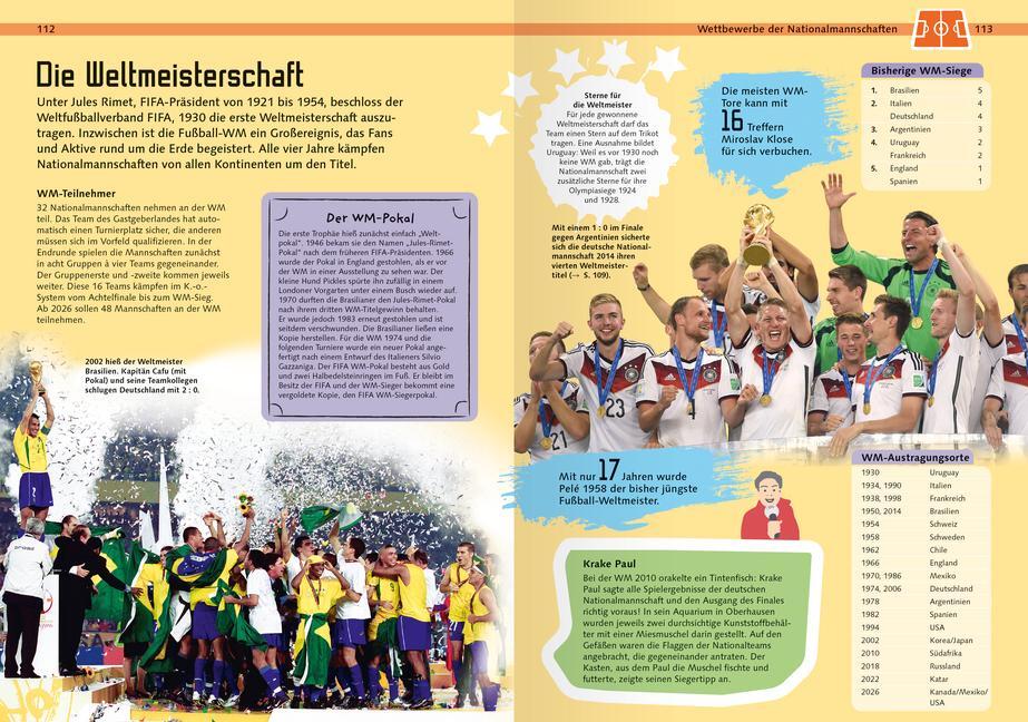 Bild: 9783473480760 | Fußball: Fakten, Rekorde, Stars | Barbara Iland-Olschewski (u. a.)