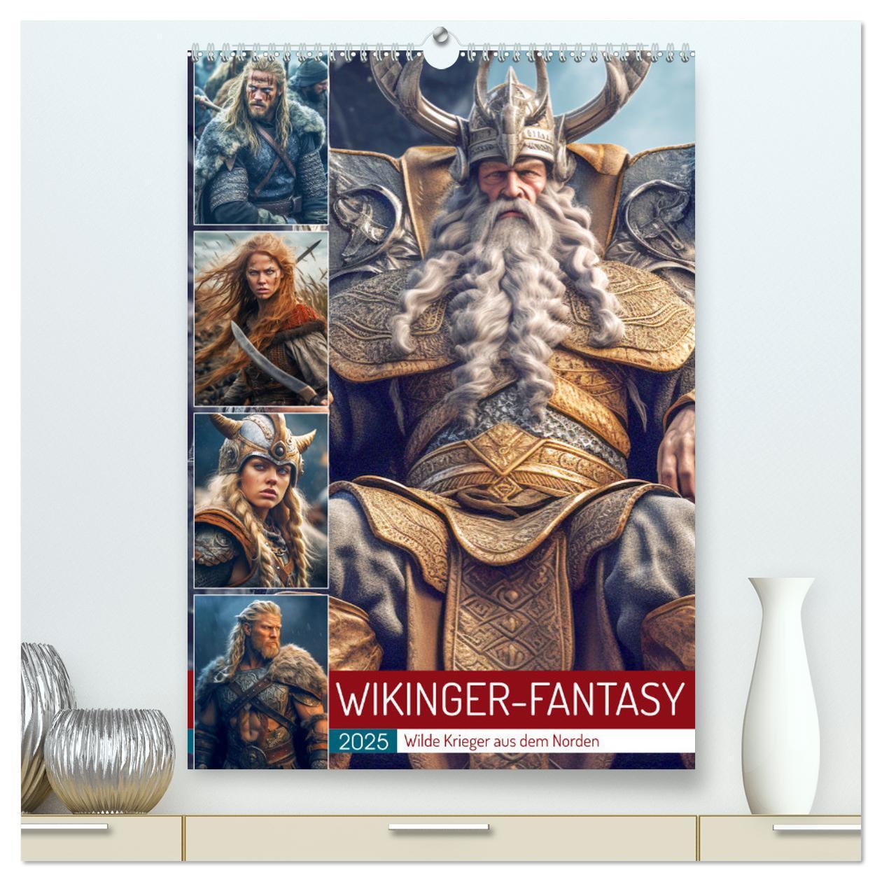 Cover: 9783435869770 | Wikinger-Fantasy. Wilde Krieger aus dem Norden (hochwertiger...