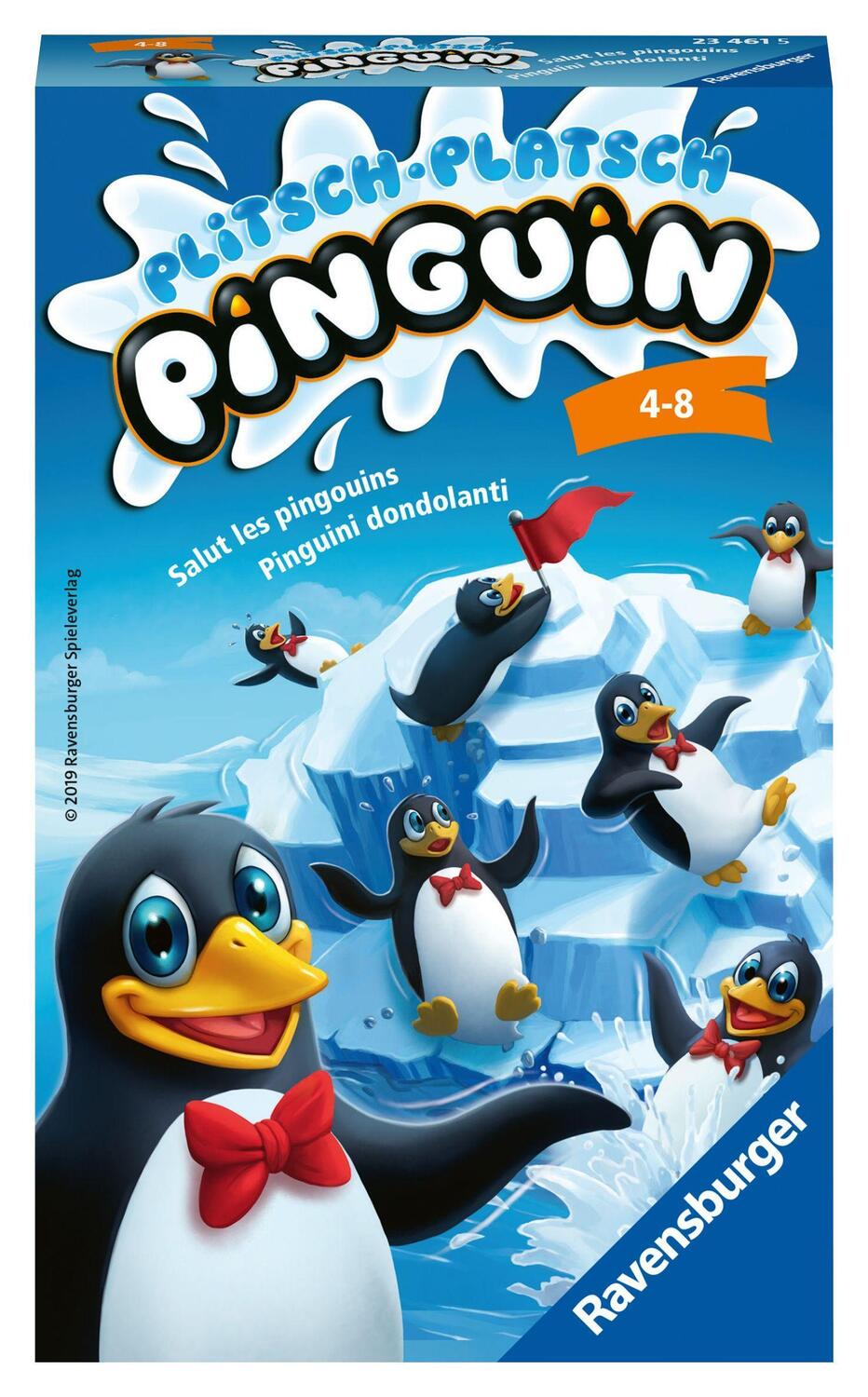 Cover: 4005556234615 | Plitsch Platsch Pinguin | Spiel | Deutsch | 2019 | Ravensburger