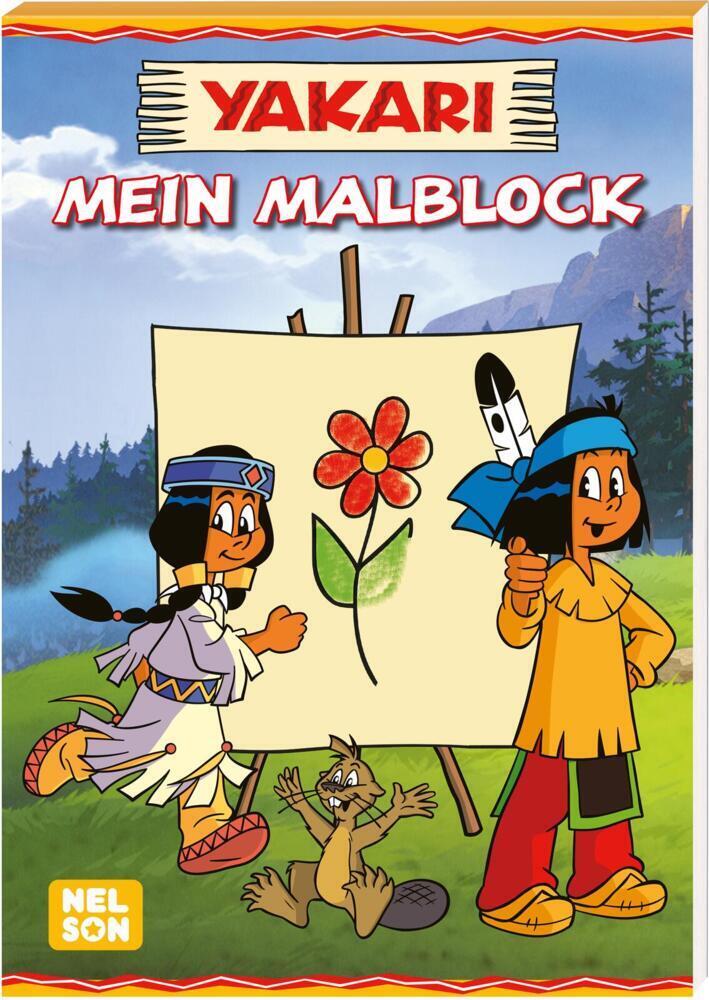 Cover: 9783845121819 | Yakari: Mein Malblock | Taschenbuch | 128 S. | Deutsch | 2022 | Nelson