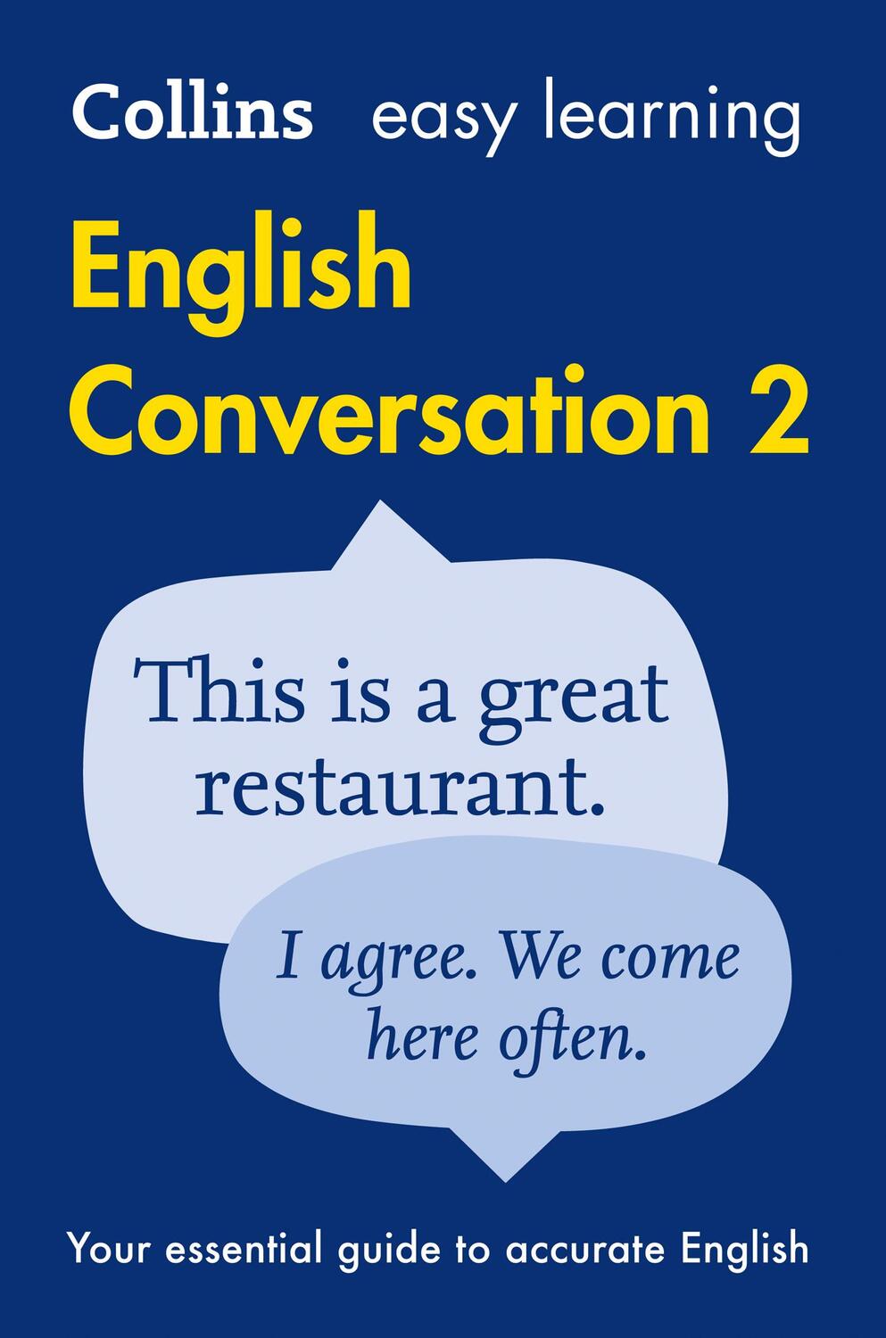 Cover: 9780008101756 | Easy Learning English Conversation Book 2 | Collins Dictionaries