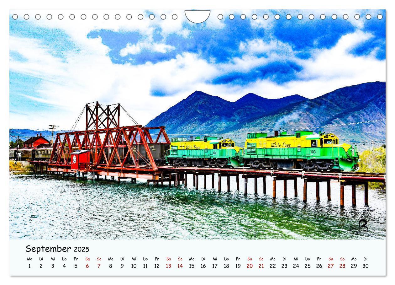 Bild: 9783435171125 | Entdecke den Yukon (Wandkalender 2025 DIN A4 quer), CALVENDO...