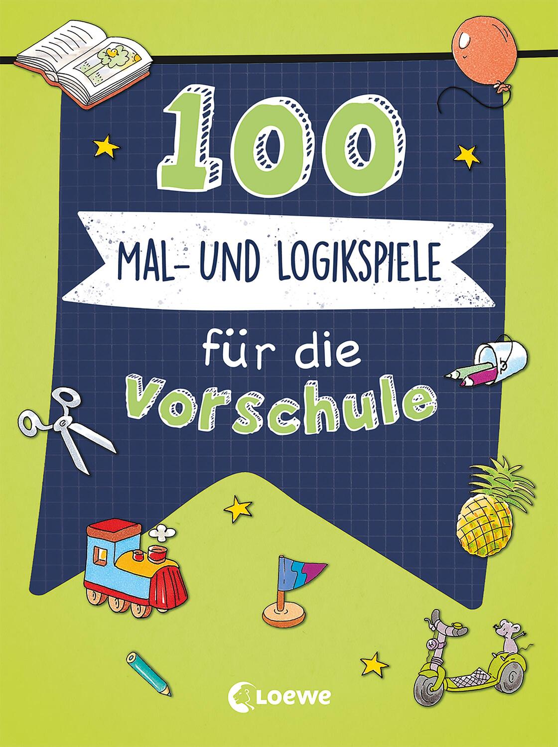 Cover: 9783743209275 | 100 Mal- und Logikspiele für die Vorschule | Taschenbuch | 100 Übungen