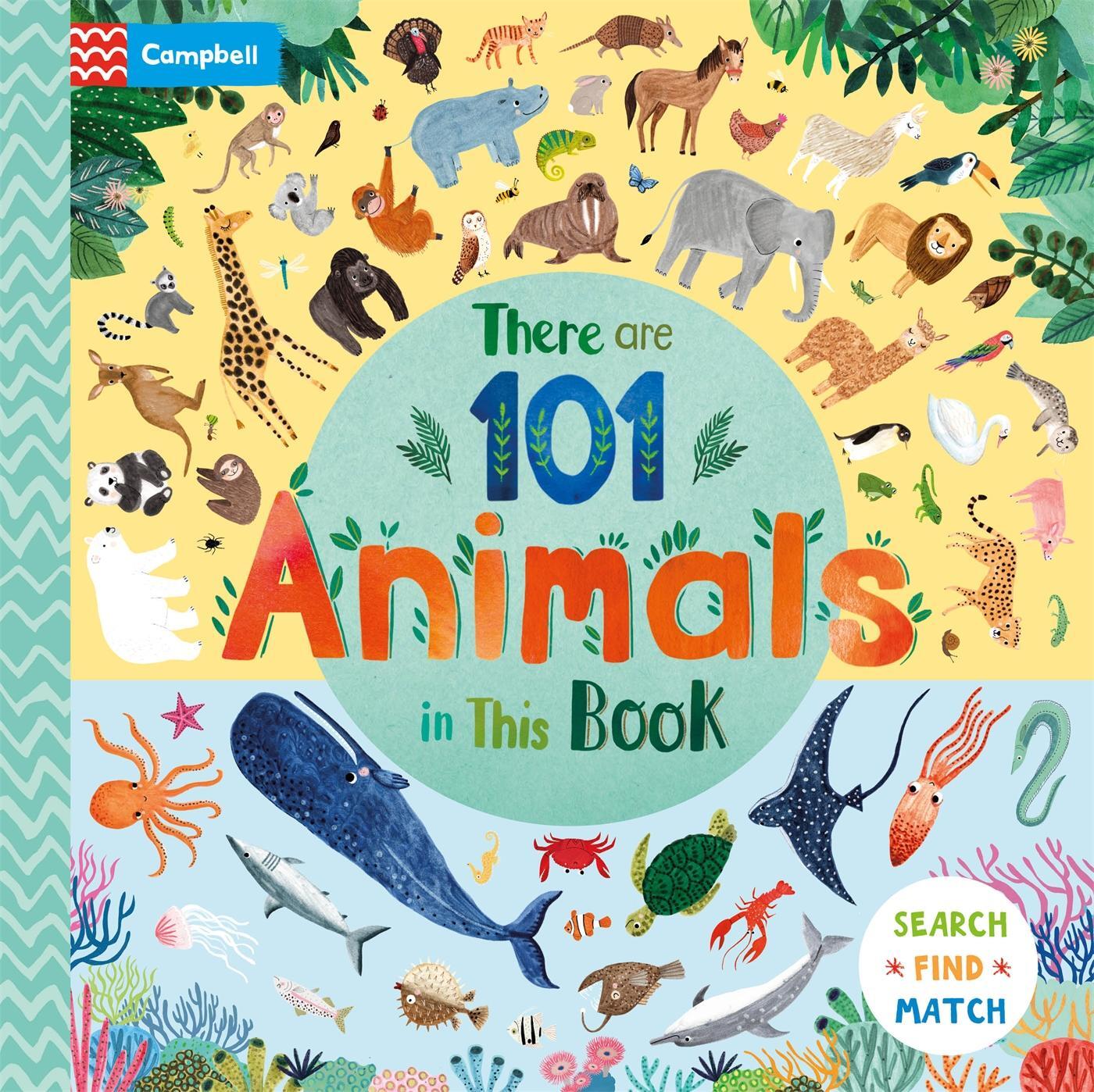 Cover: 9781035013678 | There Are 101 Animals in This Book | Campbell Books | Buch | Englisch