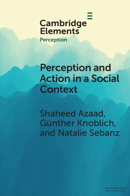 Cover: 9781009014205 | Perception and Action in a Social Context | Shaheed Azaad (u. a.)