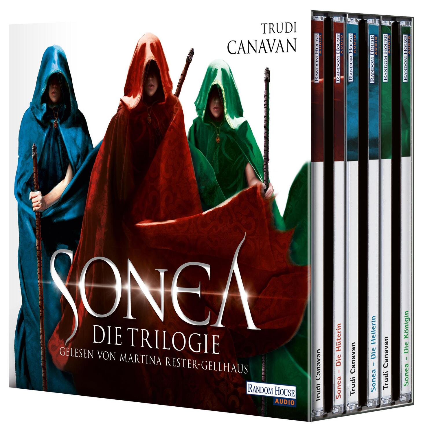 Bild: 9783837122183 | Sonea- Die Trilogie | Die Hüterin - Die Heilerin - Die Königin | CD