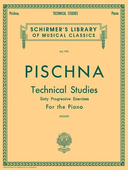 Cover: 9780634016448 | Technical Studies (60 Progressive Exercises): Pischna - Technical...