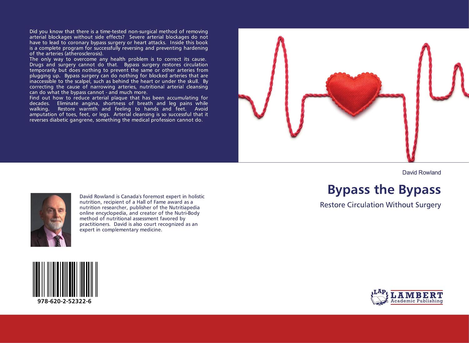 Cover: 9786202523226 | Bypass the Bypass | Restore Circulation Without Surgery | Rowland
