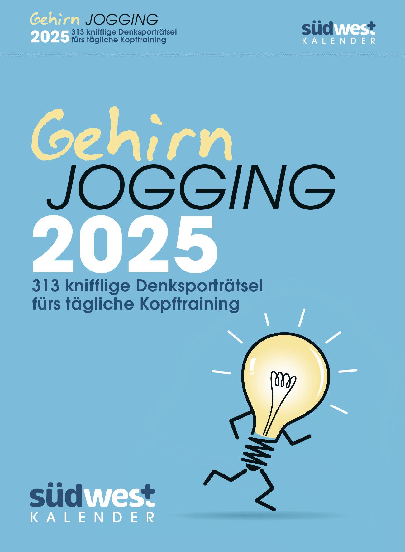 Cover: 9783517103013 | Gehirnjogging 2025 | Kalender | 640 S. | Deutsch | 2025