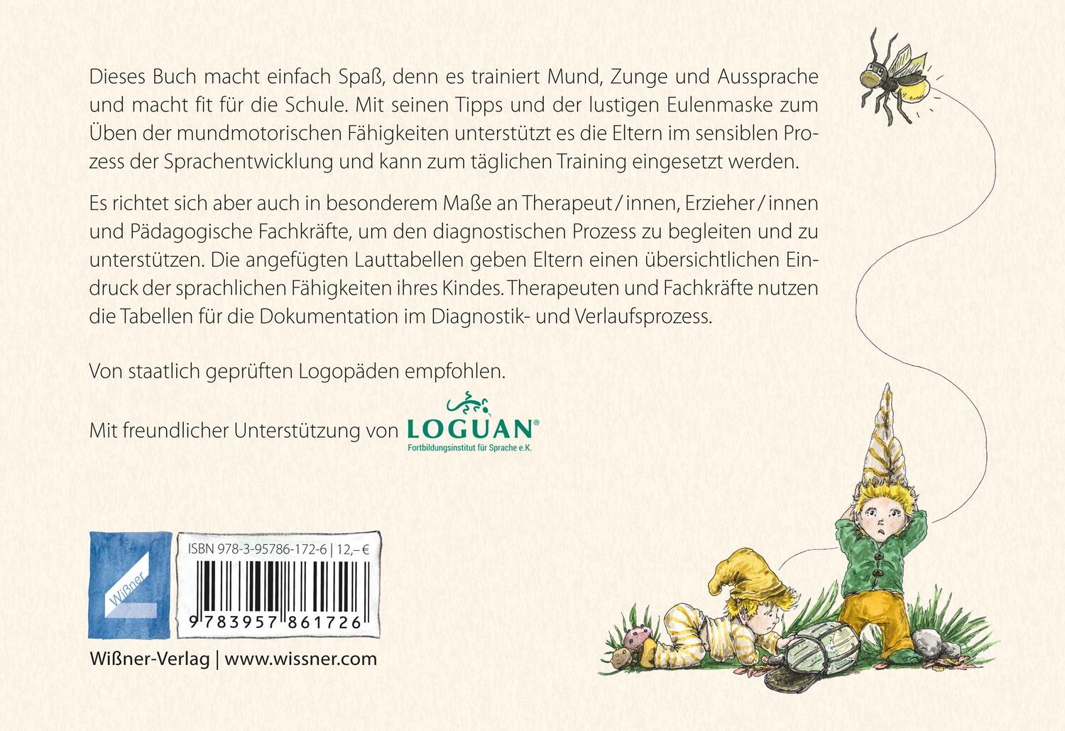 Rückseite: 9783957861726 | Die Eule mit dem Frosch im Hals | Sabine Schwab | Taschenbuch | 2019