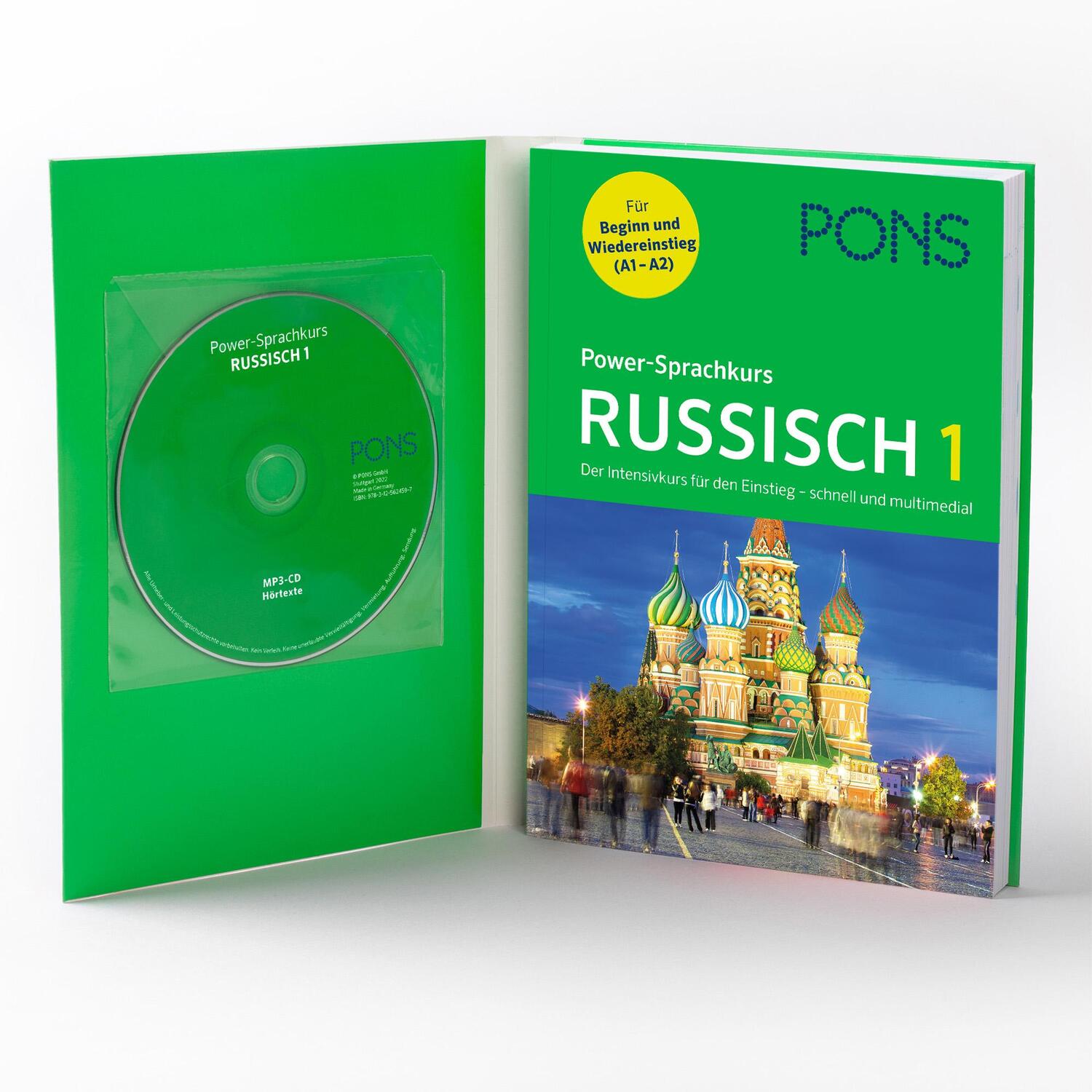 Bild: 9783125624597 | PONS Power-Sprachkurs Russisch 1 | Taschenbuch | PONS Power-Sprachkurs