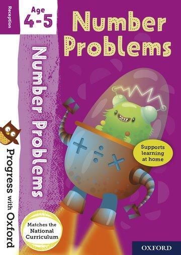 Cover: 9780192765574 | Progress with Oxford: Progress with Oxford: Number Problems Age 4-5...