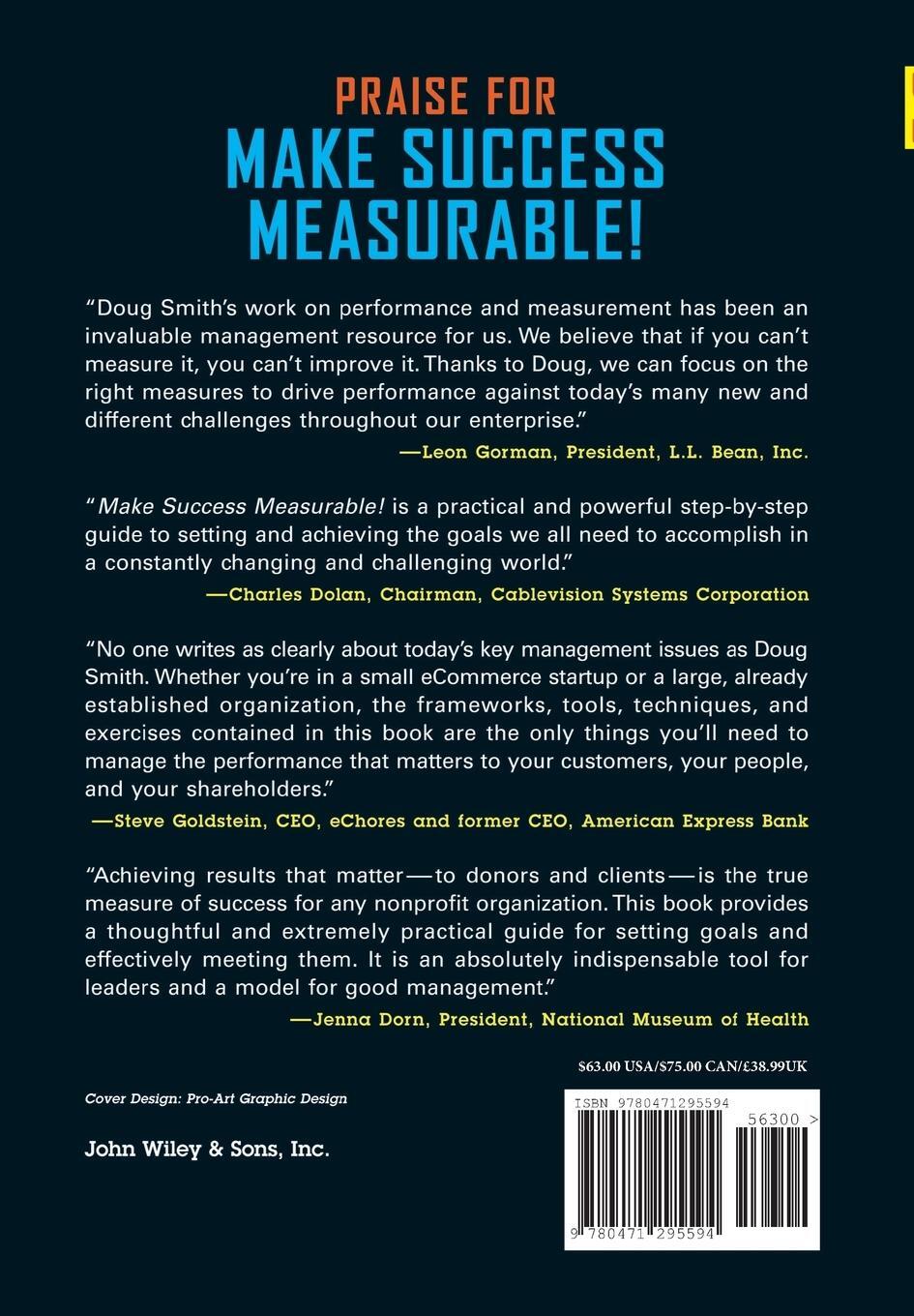 Cover: 9780471295594 | Make Success Measurable | Douglas K. Smith (u. a.) | Buch | Englisch