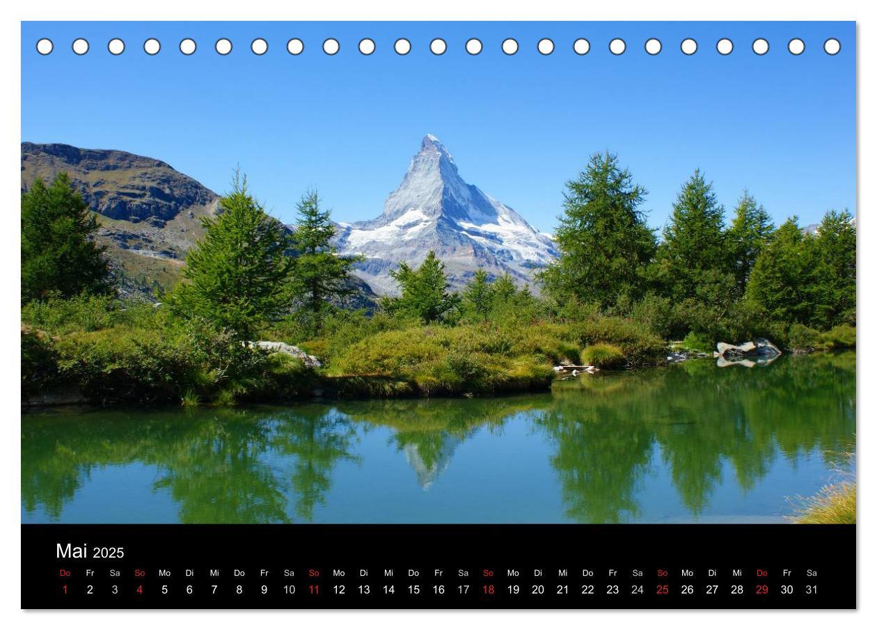 Bild: 9783435716043 | Faszination Matterhorn (Tischkalender 2025 DIN A5 quer), CALVENDO...