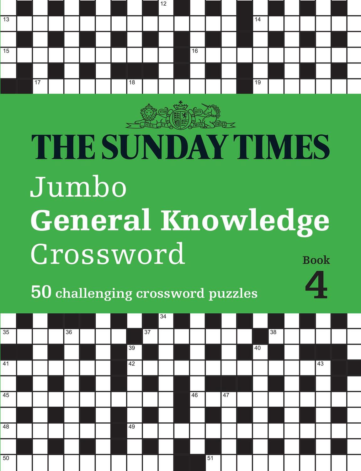 Cover: 9780008537968 | The Sunday Times Jumbo General Knowledge Crossword Book 4 | Buch