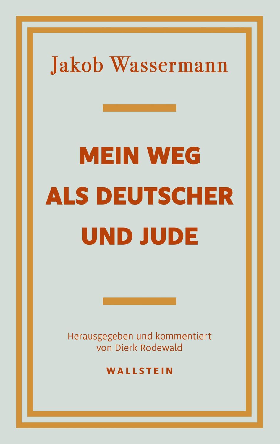 Cover: 9783835356535 | Mein Weg als Deutscher und Jude | Jakob Wassermann | Buch | 192 S.